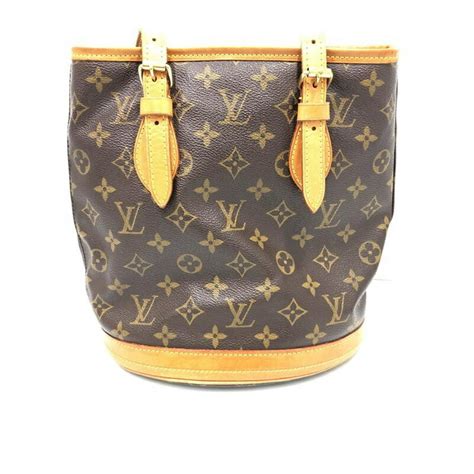 m42238 louis vuitton|LOUIS VUITTON Monogram Bucket PM Shoulder Bag M42238.